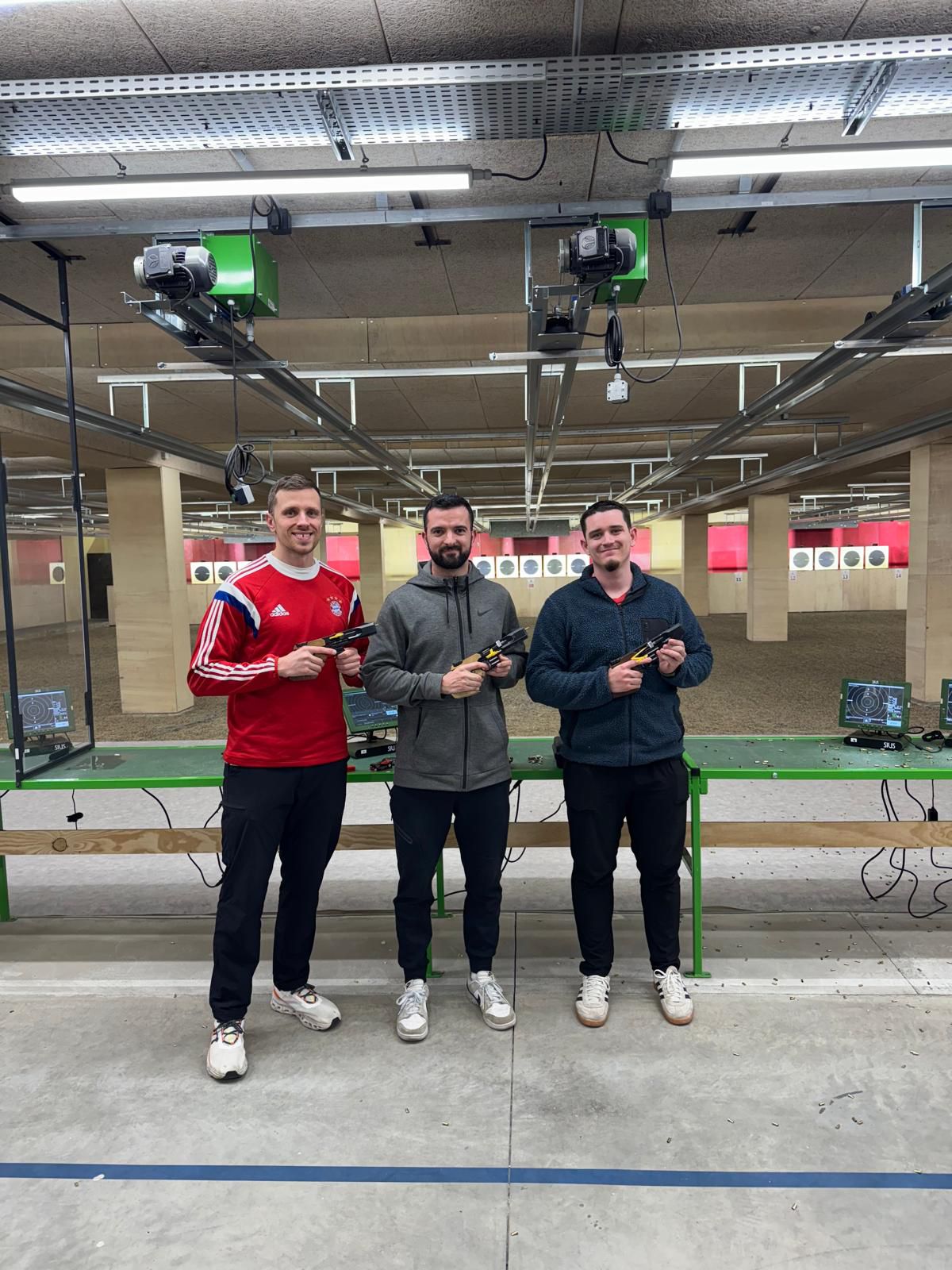 L'Élite de la Vitesse Olympique en stage au Centre de Tir d'Andrézieux-Bouthéon